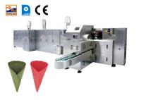 fabricante de gelado dos moldes do cozimento do ferro fundido de 2.0hp Sugar Cone Production Line 63
