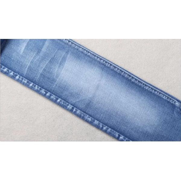 Super Stretch 12% Tencel Cotton Fabric 108gsm Lyocell Denim Yarn Dyed