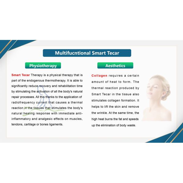 Tecar RF Instrument Radio Frequency Body Firm Skin Shape Machine Resisitive Capacitive