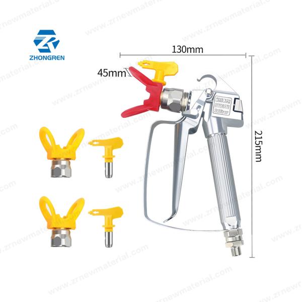 Professional Airless Putty Spray Gun Parts Adjustable Atomizing Nozzle for High Pressure Paint Spray Gun