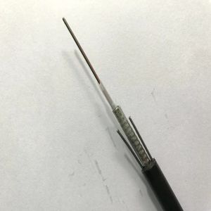 4 кабель оптического волокна света Armored GYXTW Unitube ядров воздушный