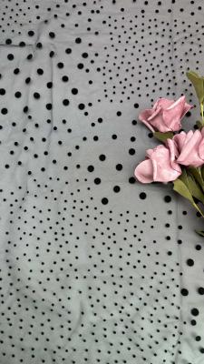 Leafy Lace Embroidery Fabric for Wedding Party Dress