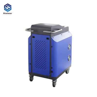 Máquina da limpeza do laser da eficiência elevada uma operação fácil de 100 watts para a indústria do carro/navio