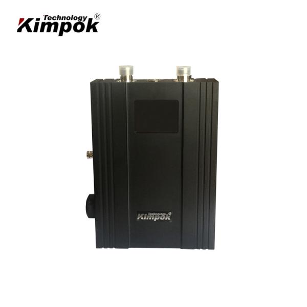 Émetteur vidéo UAV 5W COFDM 1080P HD à longue portée émetteur AV sans fil pour la transmission de drones 40W consommation 64QAM