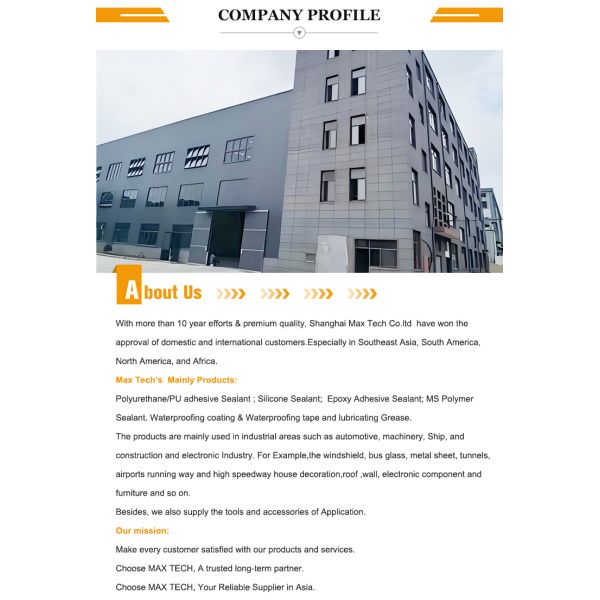 Construction PU Sealant polyurethane sealant suitable for sealing expansion joints and structural connections in construction