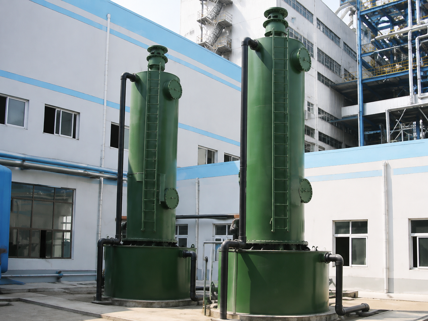 CO₂ Degasifier Industrial Water Purification Equipment For Manufacturing