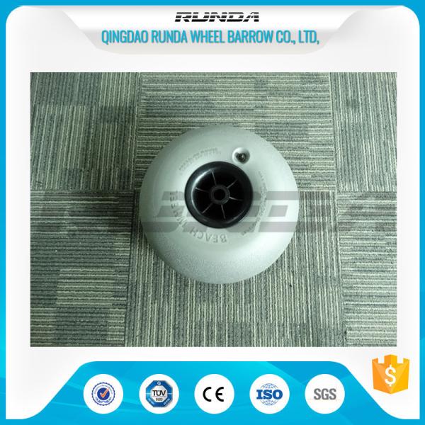 Wide Beach 12 Inch Pneumatic Wheels Plastic Rim PVC Tyre For Easy Rolling