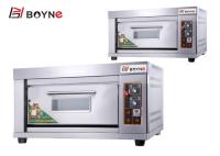 Pain électrique industriel professionnel de deux plate-formes faisant Oven Two Trays Stainless Steel cuire au four