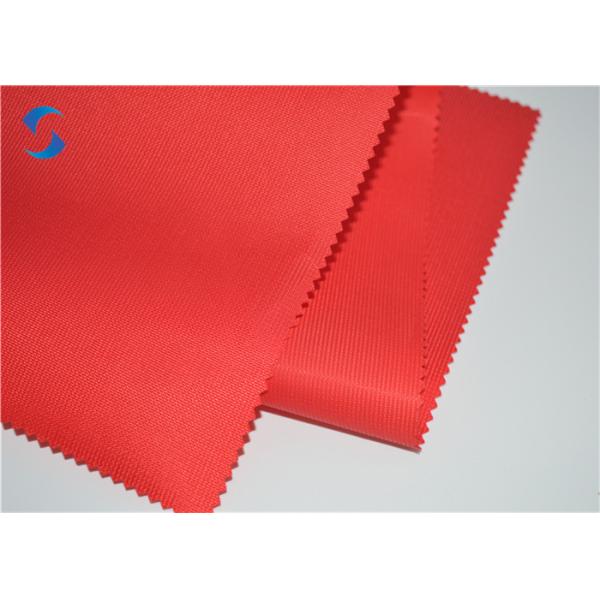 La PU de la prenda impermeable de la tela de las telas 300d Oxford de los bolsos cubrió la tela de Oxford del poliéster