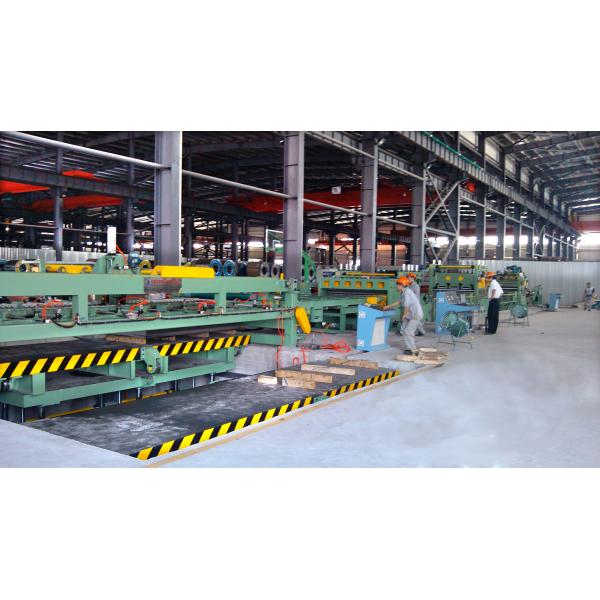 Full Automatic Coil Leveler / Cut To Length Machine High Speed Pickling
