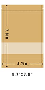 Mylar Plastic Edible, Foil Bag Child Toy Pouch, High Barrier Reclosable Stand Up Zipper Poly Toy Bag