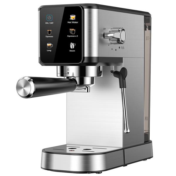 Automatic Digital Home Thermoblock Heating Expresso Coffee Maker Steam Portable Smart Italian Espresso Coffee Machine