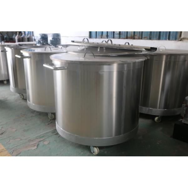 100L - 2000L Capacity 304 Stainless Steel Mixing Tank Storage Tanks / Vessels
