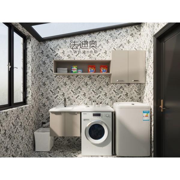 Нержавеющая сталь Fadior балконный шкаф с выделенным пространством для передней стиральной машины