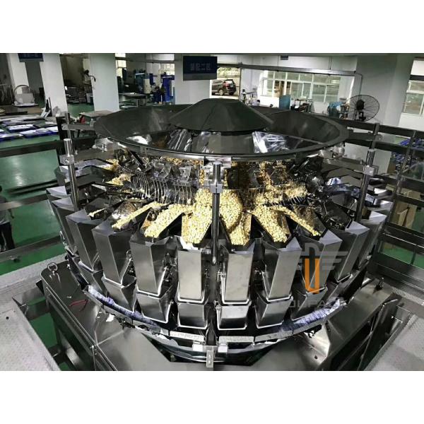 Анакардии смешивая семена подсолнуха Weigher Multihead чокнутые высушили машину смеси плодов веся