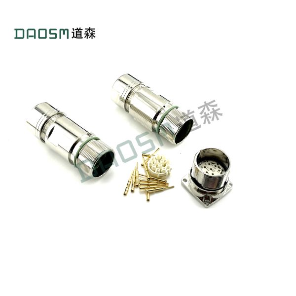 Solder Termination Style Circular Signal Connectors -40°C To 125°C Heat Resistance