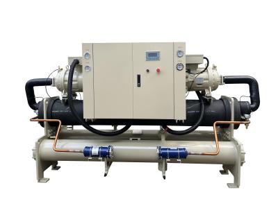 Customizable Water Cooled Screw Chiller Low Noise 60HP Screw Water Chiller