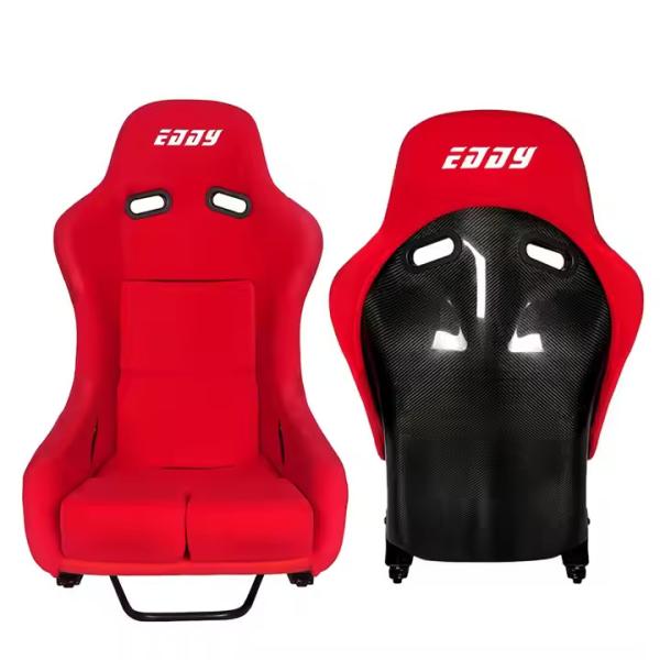 Assento de corrida modificado de fibra de carbono personalizável para esportes de deriva