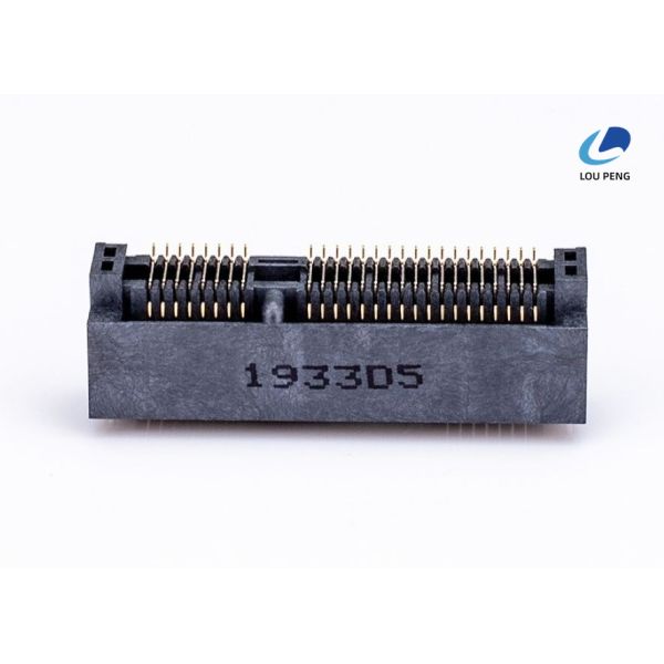 Insulation resistance 500 Meqohms At 50OV DC Min Mini PCI Express Connector 52pin optimized for embedded networking and IoT communication modules