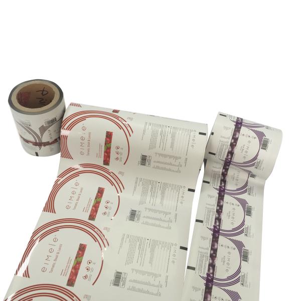 Food Grade Metalized Foil Plastic Snack Roll Film For Popcorn Snack Packaging
