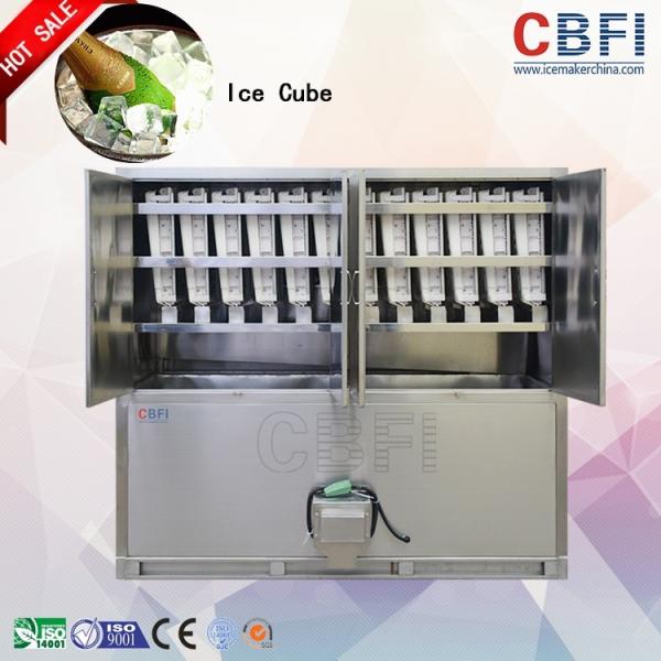 1000 ~ cubo de gelo 20000Kgs/24H industrial que faz a máquina, máquinas dos fabricantes de gelo para a bebida fria
