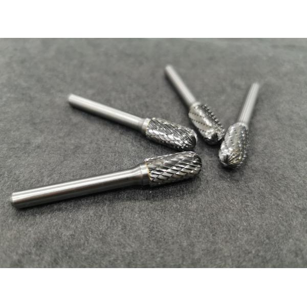 Extremidade cilíndrica do raio do SC da rebarba giratória segura do carboneto do elevado desempenho