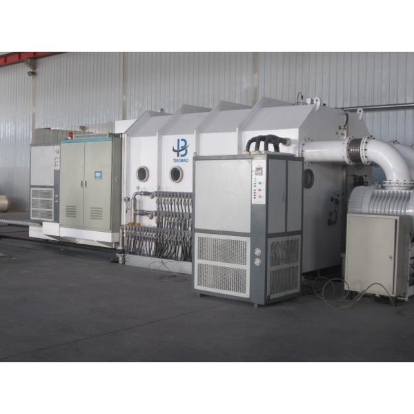 Free Span Aluminum Vacuum Metallizer for PET/CPP/BOPP/PE/PVC Films and 20000KG Weight