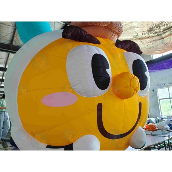 Custom Giant Inflatable Bee Animal Model Advertising Mascot Large Outdoor Promotional Display Inflatable Event Decoration
