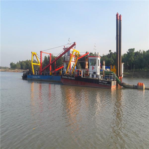 Siemens PLC Cutter Suction Dredger with High Pressure Meter