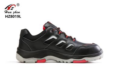 Industrial Leather Industrial Safety Shoes Slip Resistant For Construction