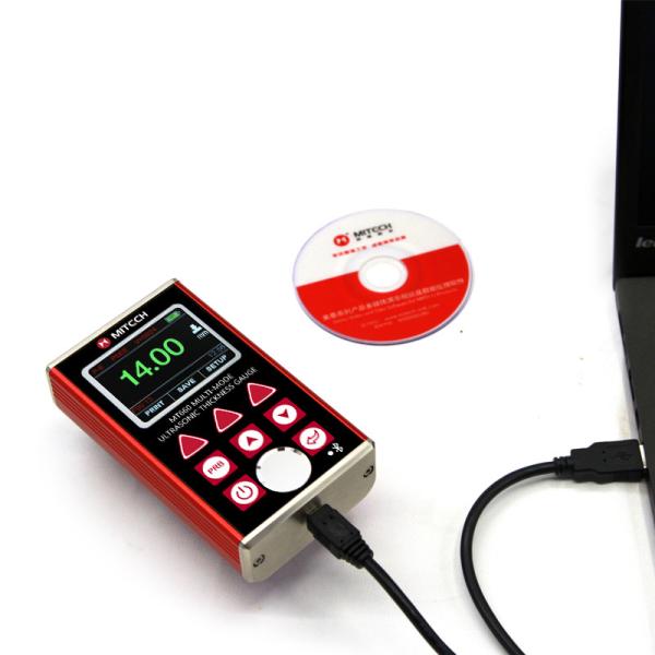 Portable Digital Hardness Tester 120mm×67mm×31mm Thickness Gauge MT660