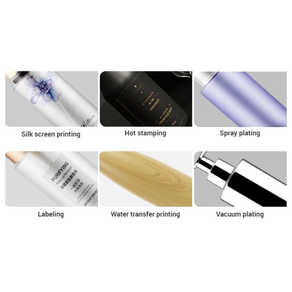 безвоздушная черная стеклянная сыворотка 150ml бутылки лосьона 5000pcs со спрейером насоса