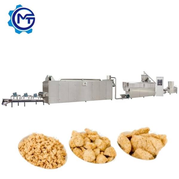 a planta da extrusora da proteína de soja 100-300kg/H Textured a linha de produção da proteína da soja