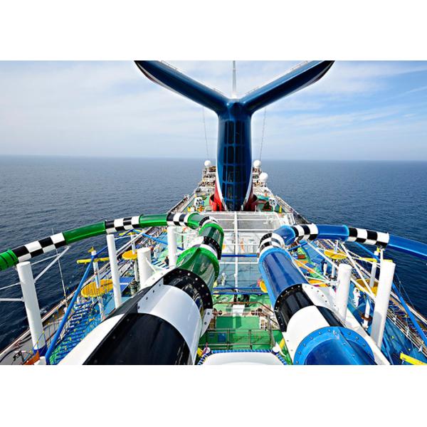 Стабилизированными идущими спиральными деятельность цвета трубки подгонянная водными горками легкая