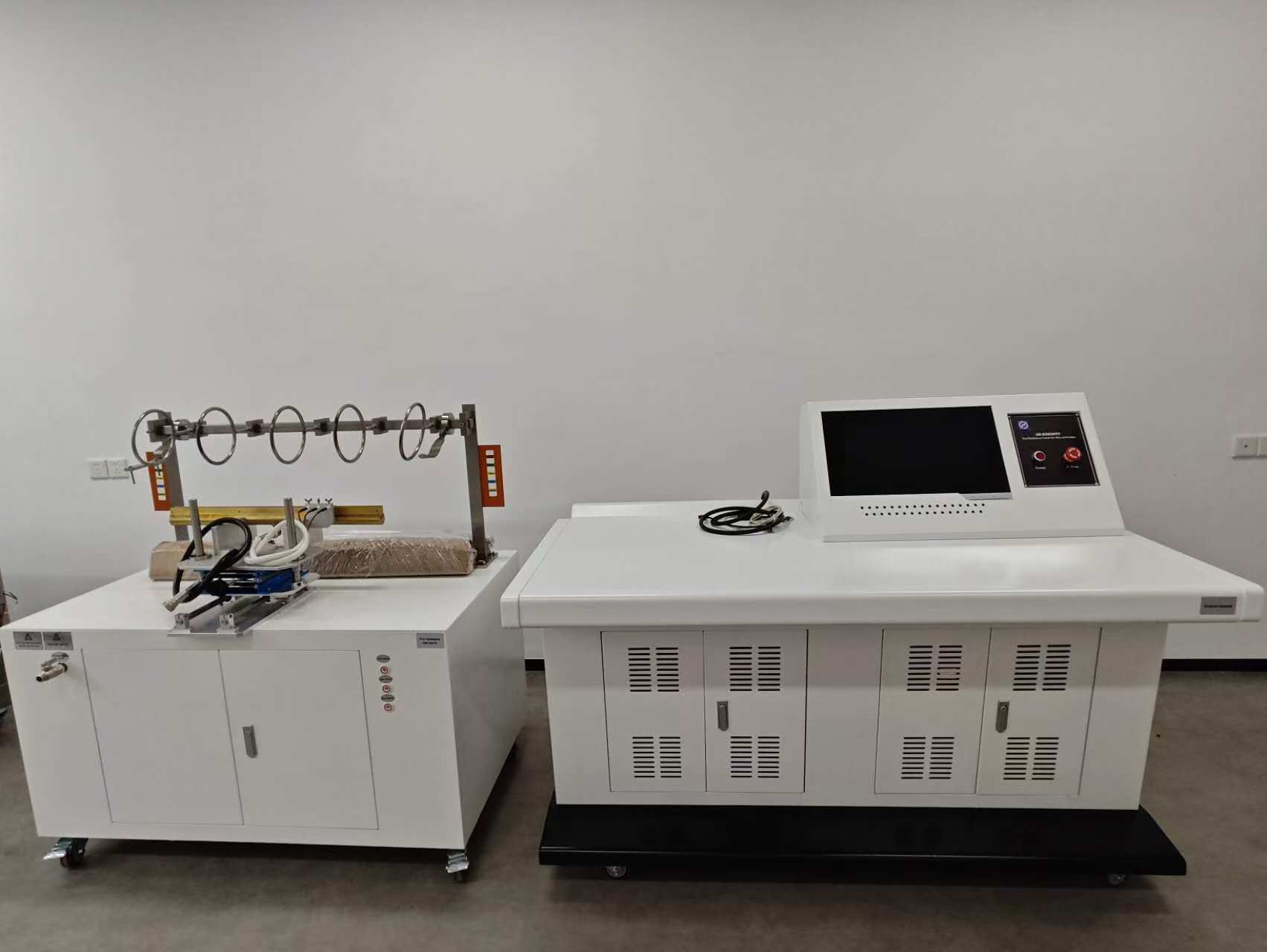 Cable Fire Resistance Impact Water Spray Test Machine For BS 6387 IEC 60331