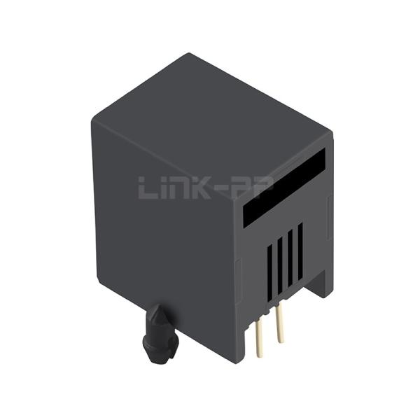 LPJE0003NNL Tab Up Without LED 1X1 Port 4P4C RJ11 Jack