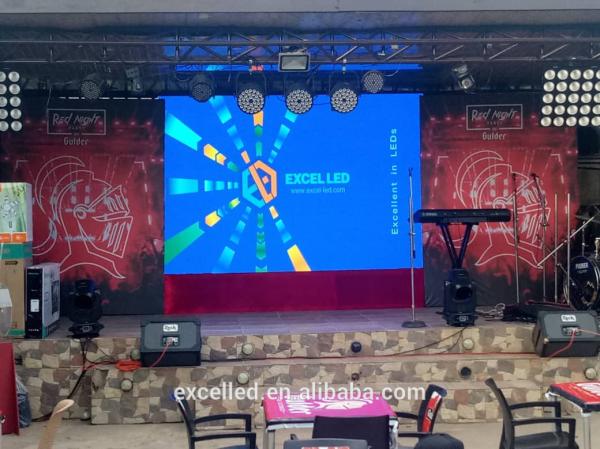 Outdoor P4 mm Waterproof 3840 HZ Aluminnum Led Screen Display for Event Advertising