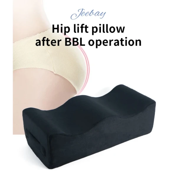 Supply Cooling Gel Lumbar Pillows Density Memory Foam Butt Pillow with Anti-Static