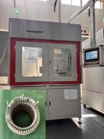 Máquina de corte de bobina de motor eléctrico de orugas