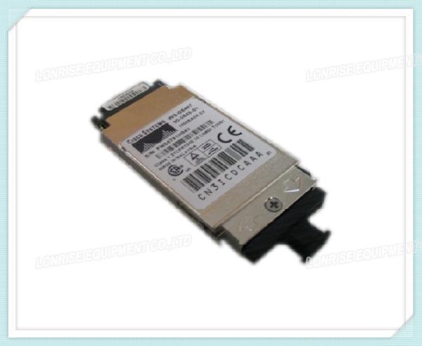 Connectivité de câble par émetteur-récepteur de fibre optique de module d'expansion garantie WS-G5487 de 1 an
