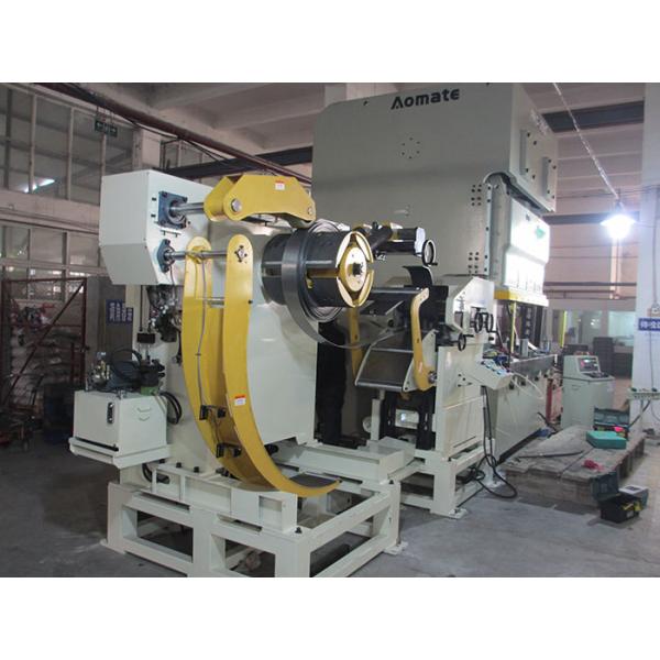 NC Feeder Decoiler And Straightener Hardware Car Sheet Metal Stamping Automation
