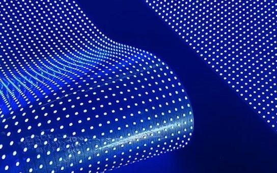 P8 Affichage LED transparent Affichage murale LED transparent avec conception modulaire