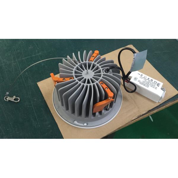 4150lm IP44 Round LED Ceiling Lamp Recessed Installation 50000 Hours Life Span