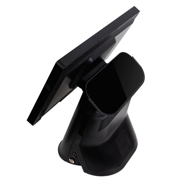 15.6 Inch Restaurant Pos System With Printer 58mm And VFD Customer Display