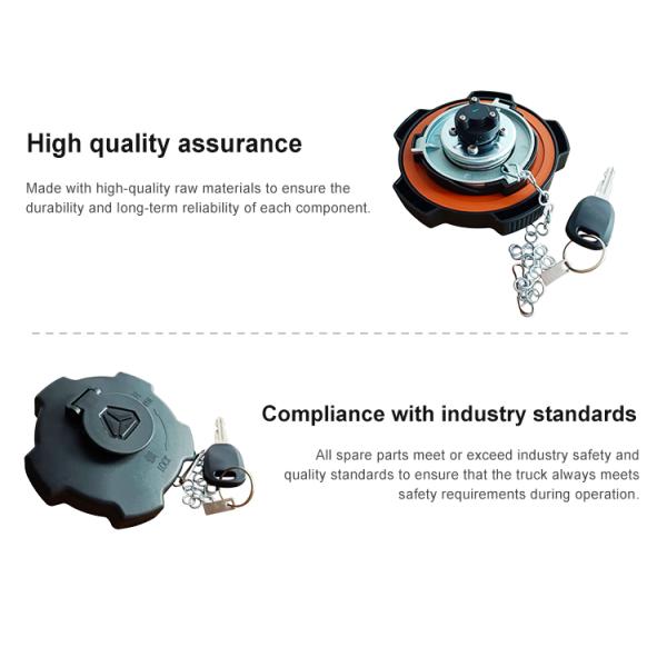 Fuel tank cap assembly WG9525550500 for Sinotruk HOWO