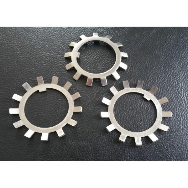 СС304, стальная пружинная шайба СС316 с внешними зубами Серратед естественный цвет