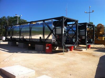 Polymer Modified Bitumen Heating Tank Energy Saving Hot Oil Coils Heating