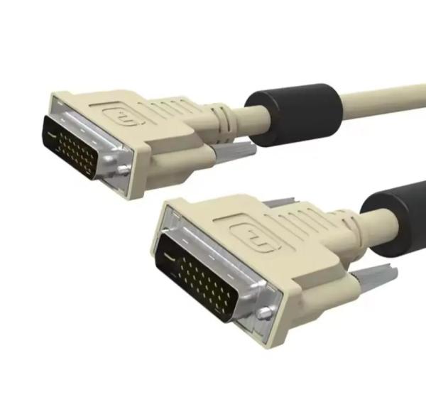 Custom PVC Gold Plated 1080 P 60 Hz Dual Link DVI to DVI Cable Male to Male DVI-D Dual-Link Cord Cable Computer Desktop Data Transfer