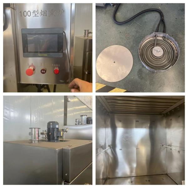 Intelligent Control Automatic Sausage Shawarma Smokehouse Oven Food Smoking Machine