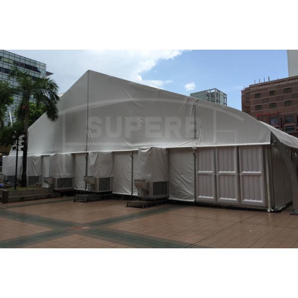 Waterproof PVC Aluminium Frame Tents 20mx30m For Storage Warehouse